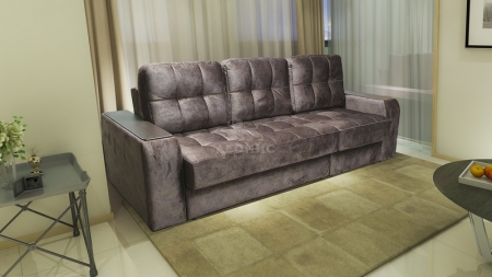 Кит-22 Прямой диван с шагающим полукреслом